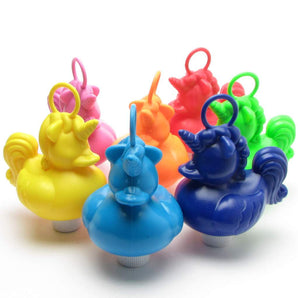 Entenangeln Einhorn - 13,5 cm - 7er Set
