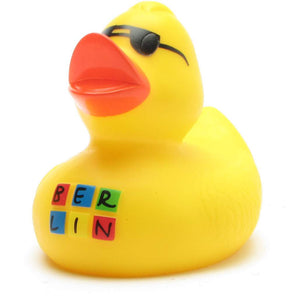 Berlin Badeente mit Sonnenbrille