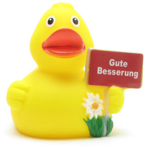 Badeente "Gute Besserung"