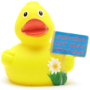 Badeente "Schön ist das mit Dir"