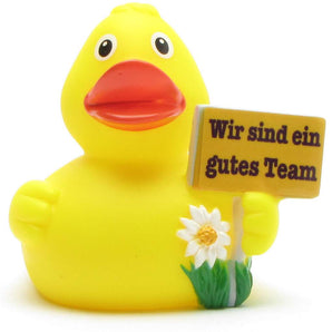 Badeente "Wir sind ein gutes Team"