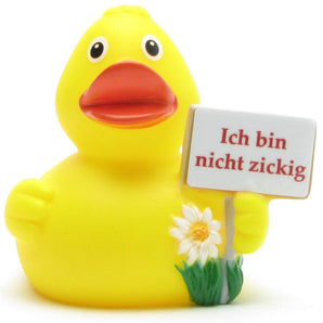 Badeente "Ich bin nicht zickig"
