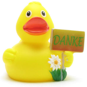 Badeente "Danke"