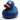 Badeente XXL Hannah - blau