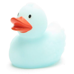 Glow in the Dark Badeente - blau