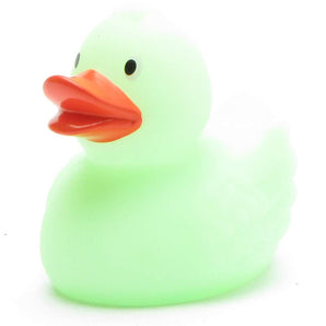 Glow in the Dark Badeente - grün