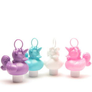 Entenangeln Einhorn - 11 cm - 4er Set