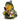 Wizard of Oz Scarecrow - Badeente - Vogelscheuche