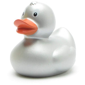Quietscheentchen  silber 6 cm