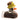 Badeente mit dem Goldhelm