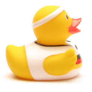 Fussball Quietscheente Deutschland-Trikot