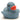 Farbwechsel Badeente blau 5,5 cm