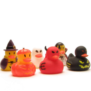 Badeenten-Set Halloween 6er Set