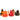 Badeenten-Set Halloween 6er Set