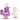 Entenangeln Einhorn - 13,5 cm - 4er Set