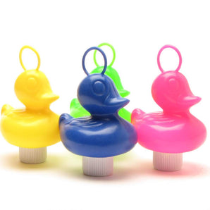 Bunte Enten für Entenangeln 4er Set 12 cm