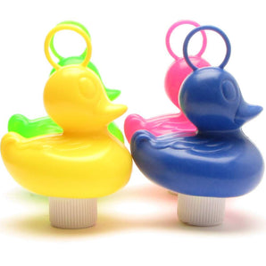 Bunte Enten für Entenangeln 4er Set 12 cm