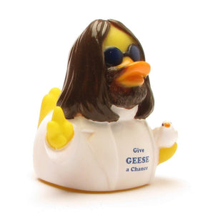 Give Geese a chance Badeente