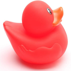 Quietscheentchen Cindy - rot  - L: 13 cm