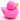 Quietscheentchen Debbie - pink - L: 13 cm