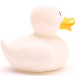 Badeente Mats - weiss
