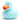 Badeente Mats - blau