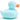 Badeente Mats - blau