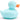 Badeente Mats - blau