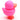 Stehente pink - L