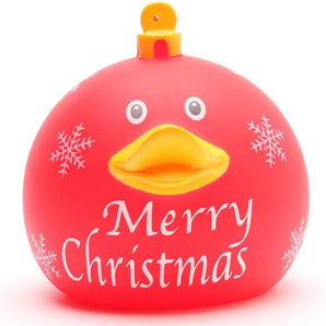 Weihnachtskugel Badeente - "Merry Christmas"