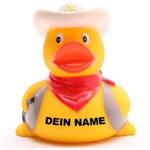 Ente Cowboy - Personalisiert