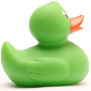 Quietscheentchen Janet - grün - 8 cm