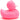 Quietscheentchen Raja - pink - 6,5 cm
