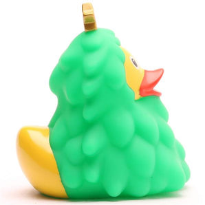 Badeente Weihnachtsbaum - grün