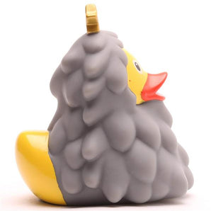 Badeente Weihnachtsbaum -  anthrazit