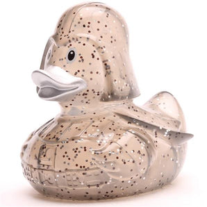 Glitzer Black Star Badeente