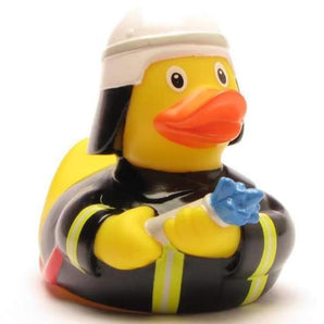 Badeente Feuerwehrmann