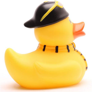 Quietscheente Fußball-Fan schwarz-gelb