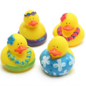 Badeenten Hawaii -  4er Set