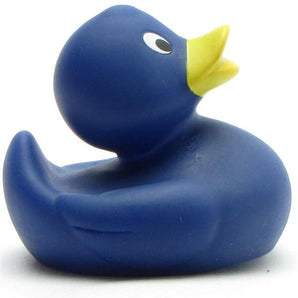 Quietscheentchen Cordula - blau - L: 7 cm