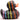 Quietscheente Rainbow - schwarz