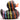 Quietscheente Rainbow - schwarz