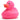 Quietscheentchen Lucy - pink - L: 7 cm