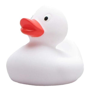 Quietscheentchen Lilly - weiss - L: 7 cm