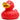 XXL-Badeente Eva rot 31cm
