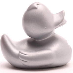 "Mein Herz" Badeente - silber