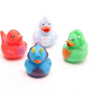 Dinosaurier Badeenten - 4er Set