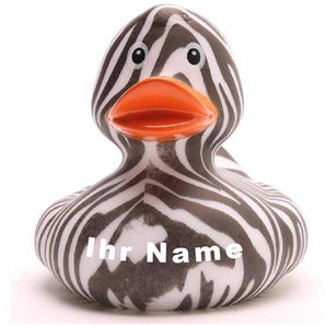 Ente Like a Zebra - Personalisiert