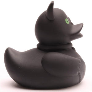 Winkekatze Badeente - schwarz