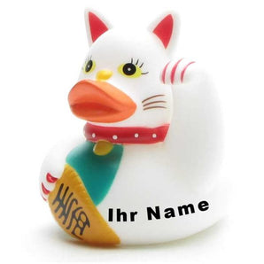 Ente Winkekatze - Personalisiert